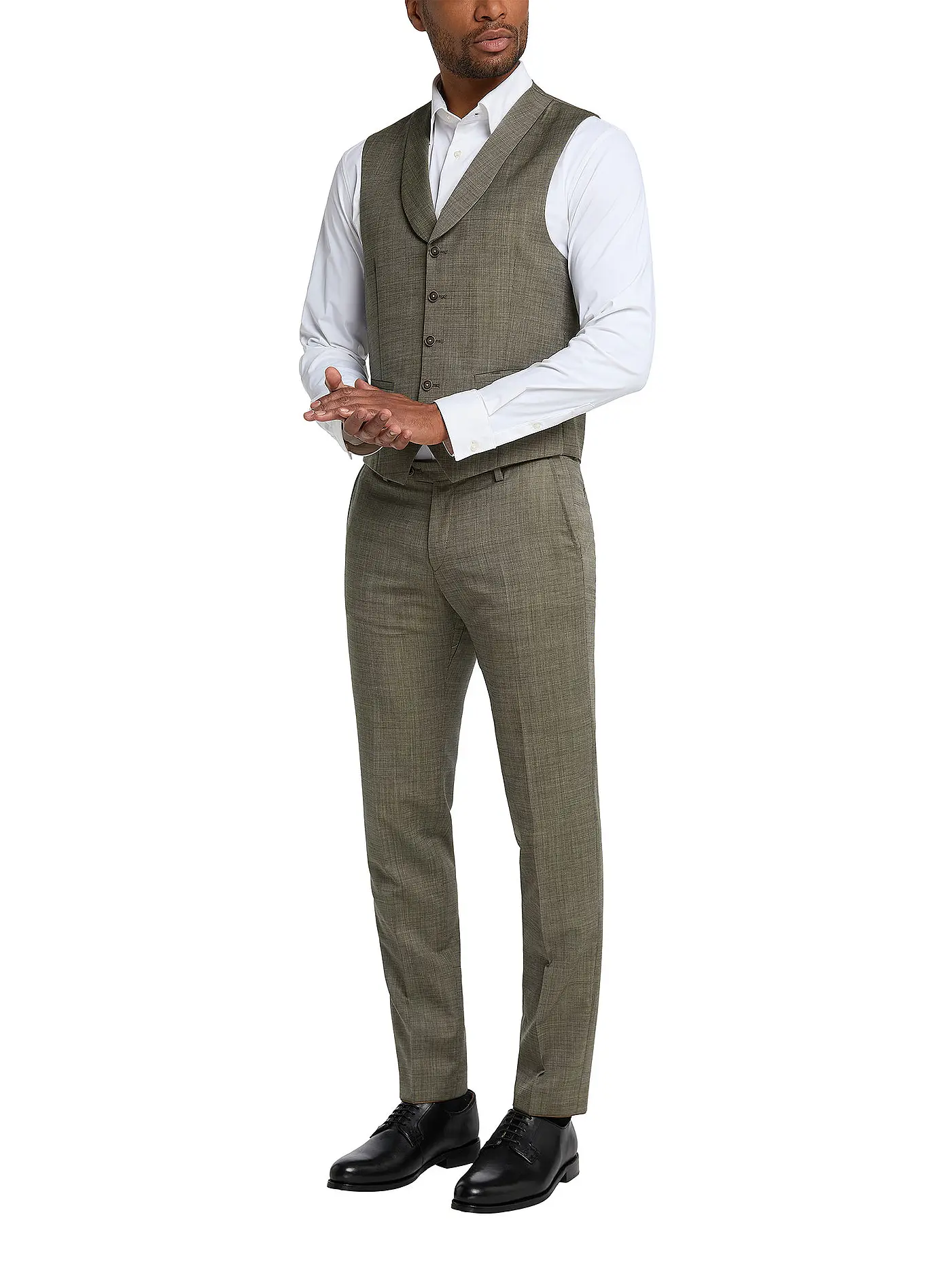 CG - CLUB OF GENTS | Anzugweste Slim Fit PHILLIP | grün